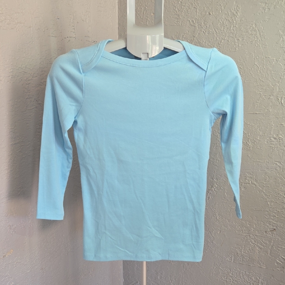 ^Style & Co. Light Blue 3/4 Sleeve Tee